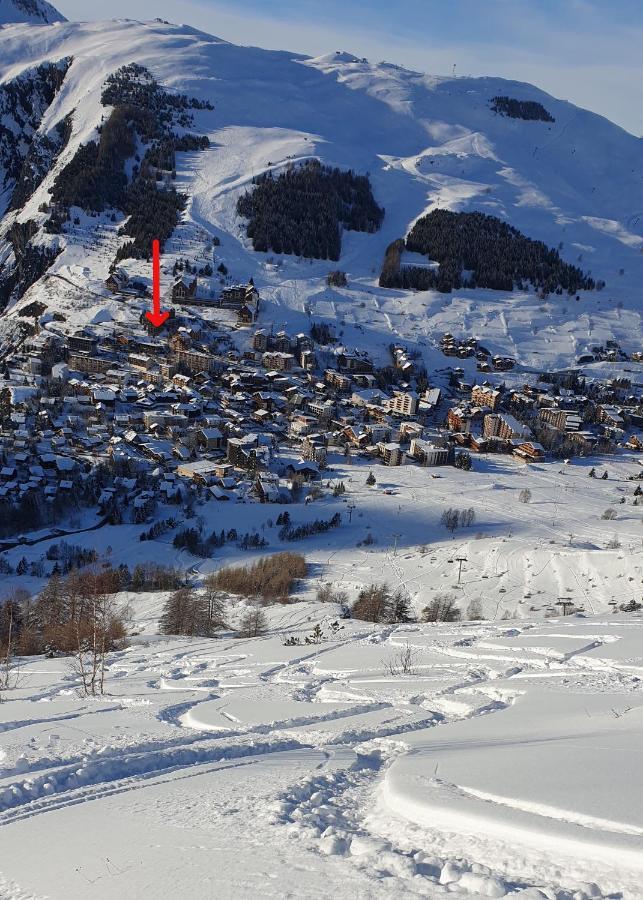 Studio Alpheratz Forest - 1 A 3 Pers - Wifi, Balcon, Vue Piste Et Glacier Muzelle, Calme, Proche Commerces Et Pistes- Tsc Super Venosc A 80M Лес дьо Алпс Екстериор снимка